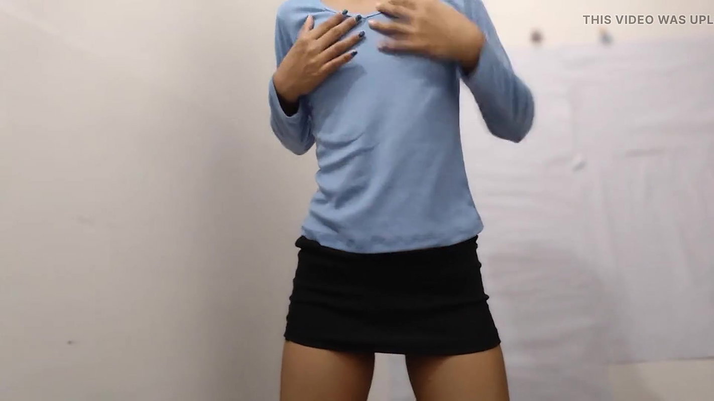 Hairy Virgin gets naked in front of the mirror and masturbates wildly