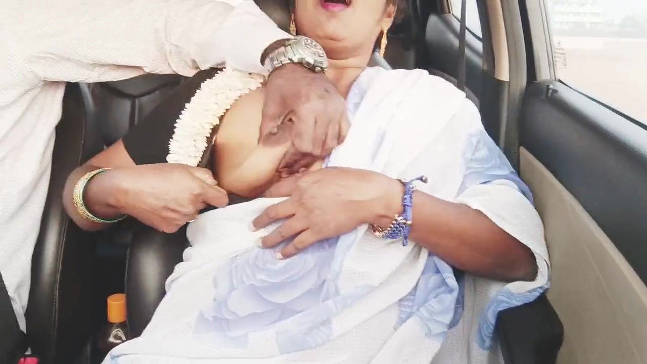 E -2, full video, Car sex, Telugu dirty talks, indian beautiful sexy saree housewife with son in law romantic journey