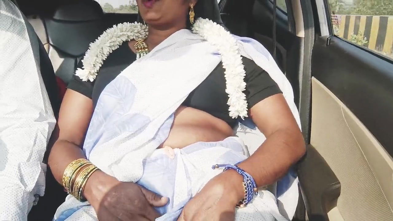 E -2, full video, Car sex, Telugu dirty talks, indian beautiful sexy saree housewife with son in law romantic journey