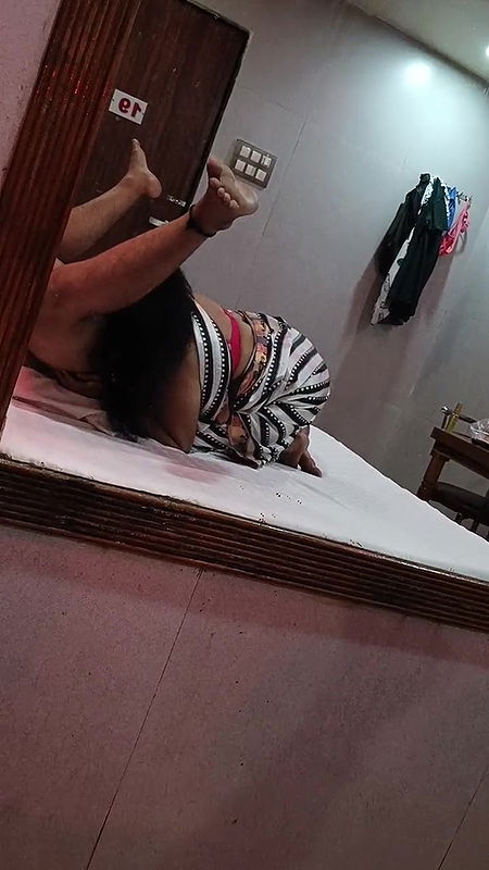 Aunty handjob, blowjob,footjob