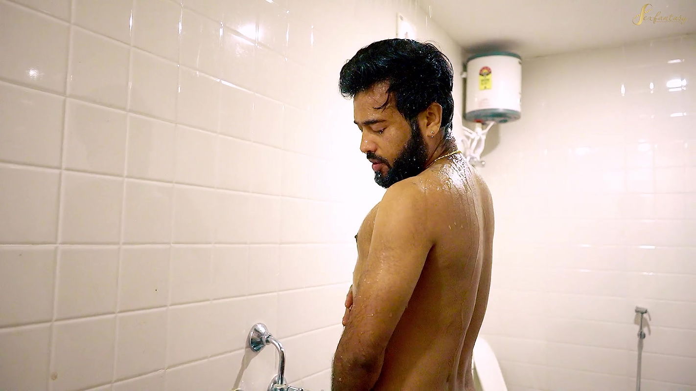 A hot nude girl fucked hard in the bathroom