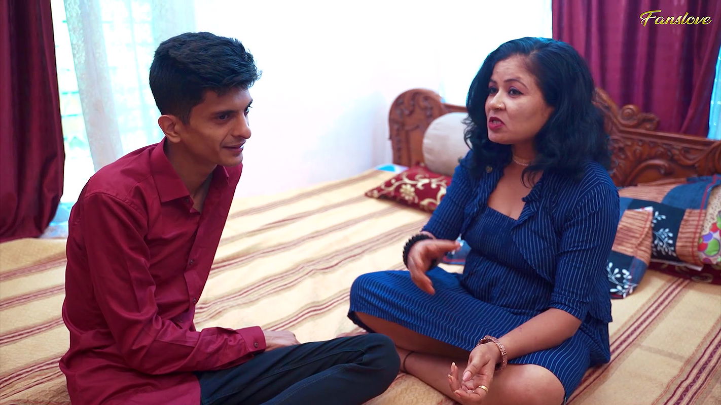 A horny stepmom fucked hard by her daughter’s boyfriend