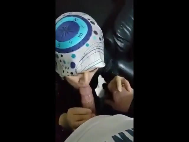 hijabi aunty sucking