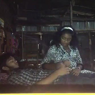 Village young girl blowjob and riding