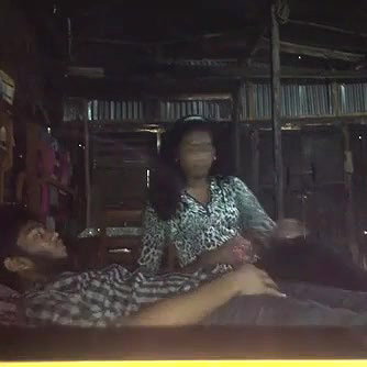 Village young girl blowjob and riding