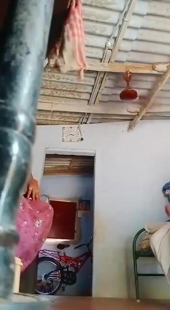 Desi village wife fucking with old father in lw