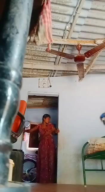 Desi village wife fucking with old father in lw