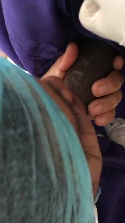 Doctor giving blowjob to collegue