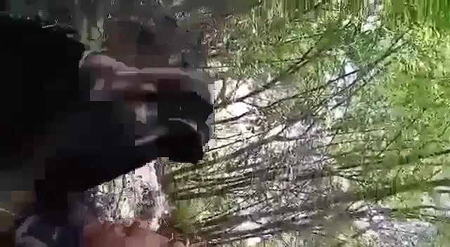 Young girl fucking in jungle