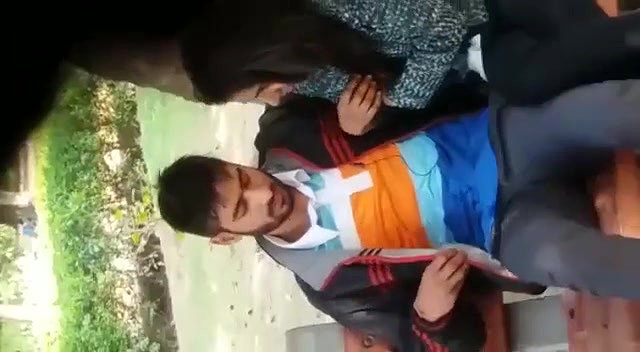 In park Desi lover fun