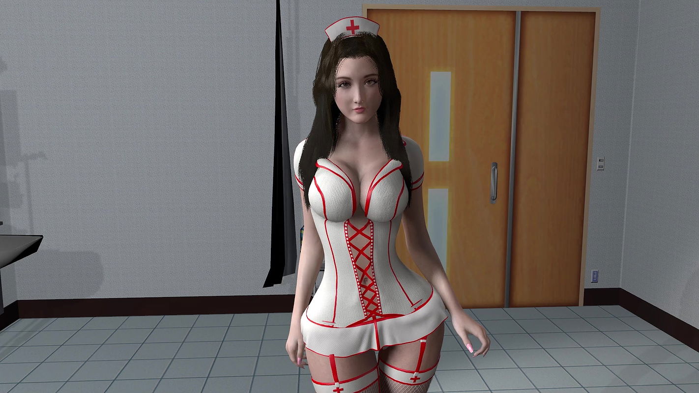 Japanese lucky old man fucked and creampied a beautiful young and hot nurse