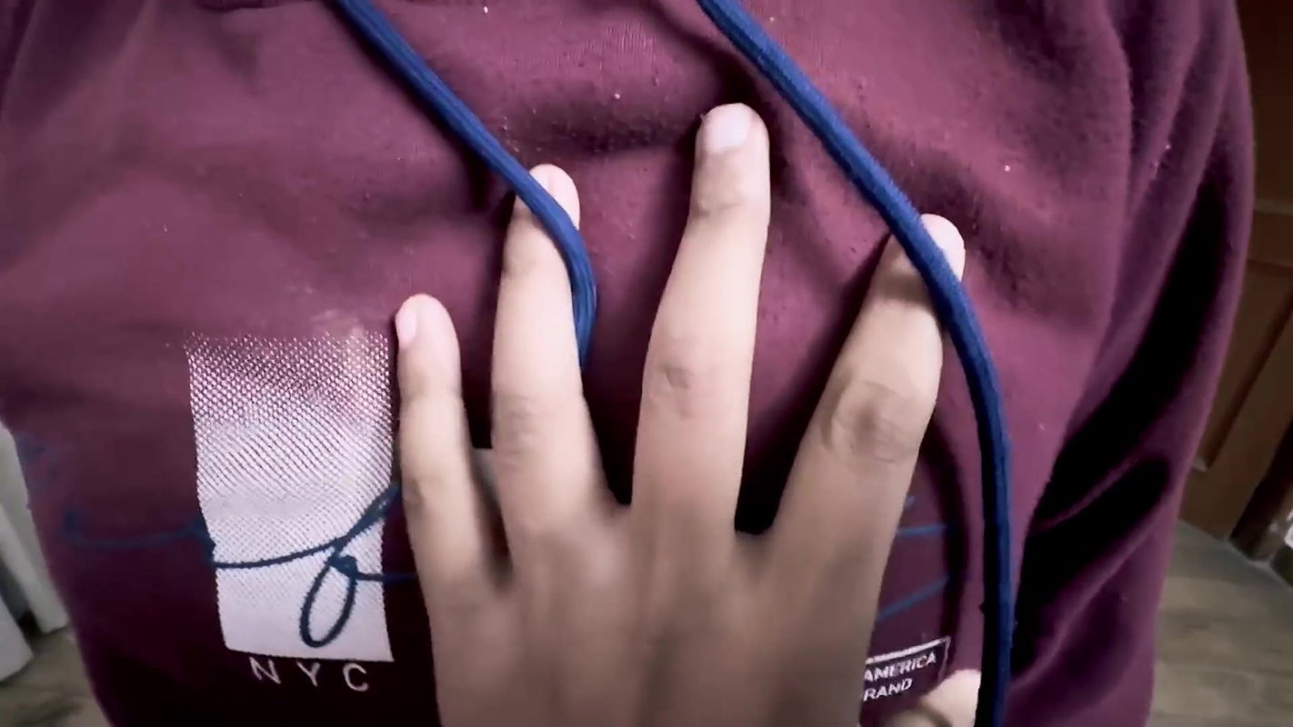 Indian Girlfriend Give Me handjob. Ending cum in on boobs