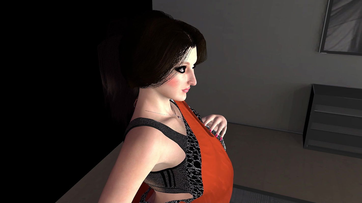 Desi Hot Aunty got her sexy armpit licked by her black Servant