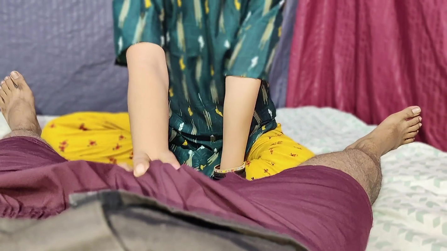 Babi from the neighbourhood today put out her fist with her hands and then put out the fire of her