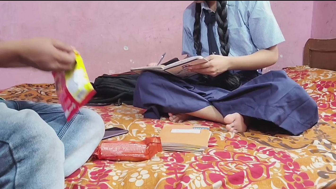 A school girl enjoys being fucked hardcore doggy style anal teen hindi audio