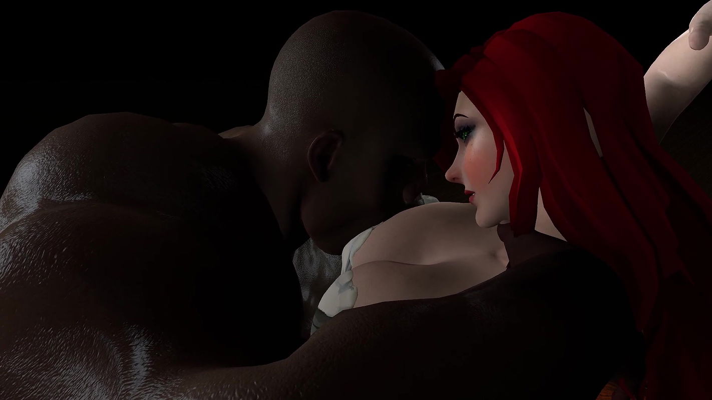 A cute redhead babe pounded by BBC