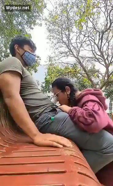 Desi lover fucking on park