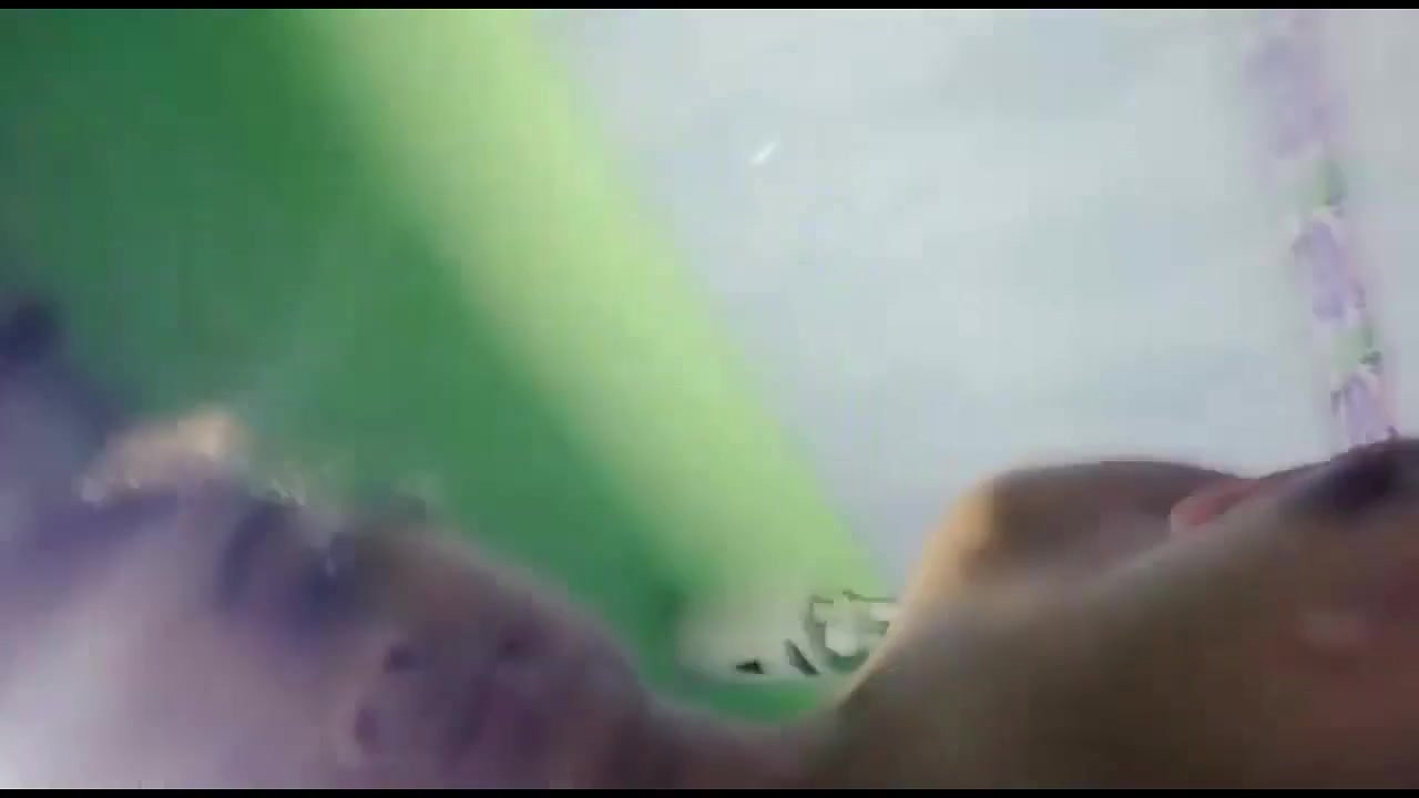 very horny girl masturbating in bathroom