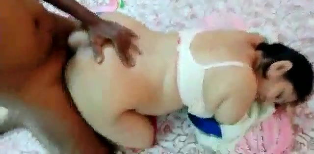 Desi Beauty Bhabhi Doggy with Nephew