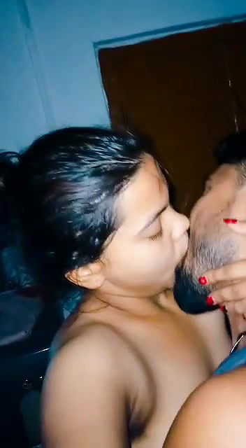 Village couple standing fucking