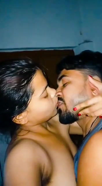 Village couple standing fucking