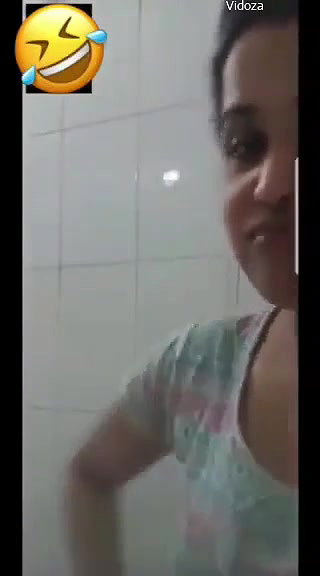Beautiful girl showing