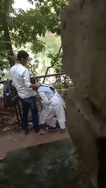 Young lover Outdoor Sucking & Fucking