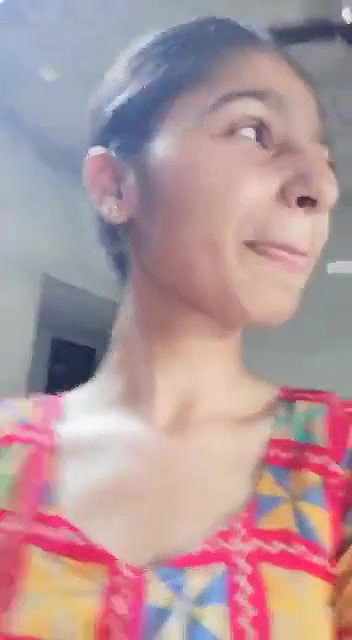 Extremely Cute Young Girl Making Vidoe for Lover