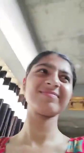 Extremely Cute Young Girl Making Vidoe for Lover