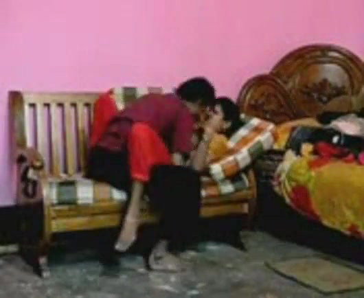 Cute BD Girl Fucked by Lover on Sofa