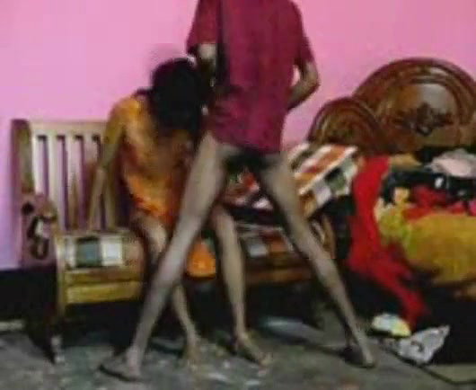 Cute BD Girl Fucked by Lover on Sofa