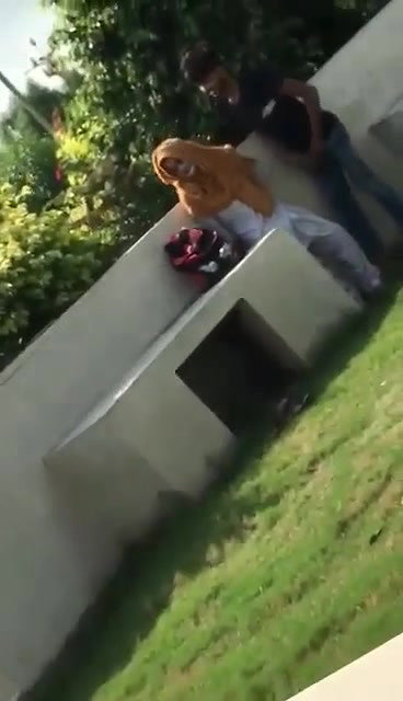 Horny Couple Fucking in Park