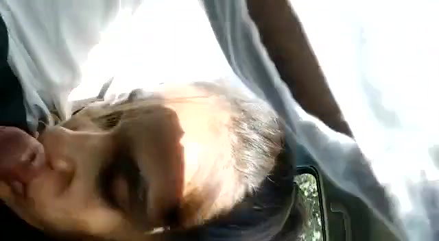 Blowjob in running car