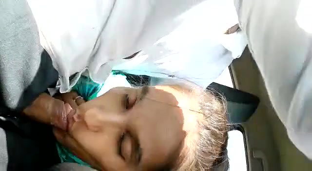 Blowjob in running car
