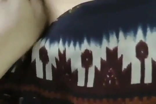 Desi bhabhi in saree allowing clege boy to play with her Boobs