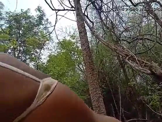 Riding in jungle