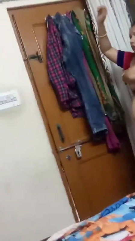 Very Beautiful Bhabhi Wearing Clothes