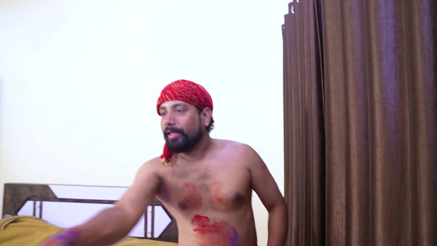 Hot Desi Indian Sanjana Holi Special Hard Sex