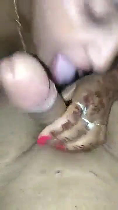 Newly Married Wife Sucking