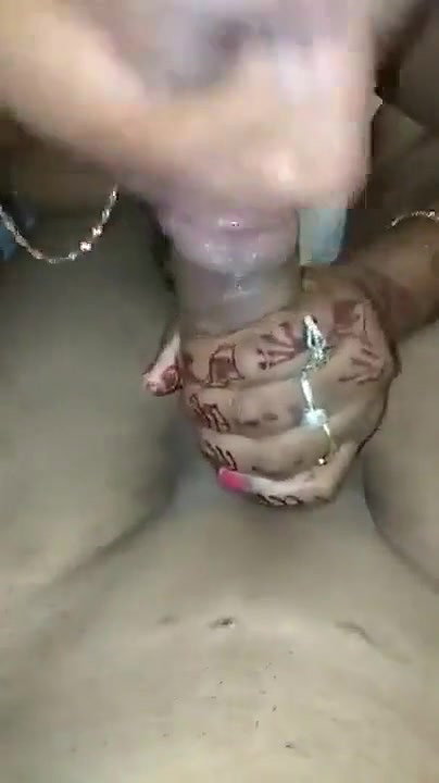 Newly Married Wife Sucking