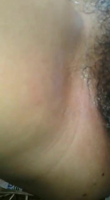 Village Girl Hairy Pussy Captured by Lover Outdoor After Fucking