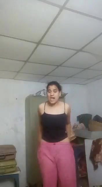 Young girl making video for lover