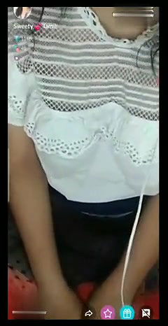 Tamil Sweety on Tango Pvt Big Asss Show