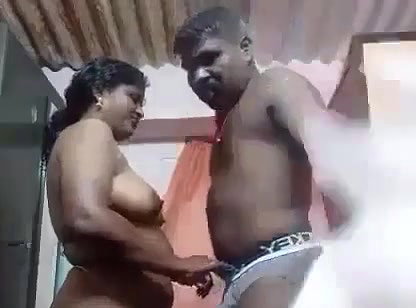 Desi Village lady with Fathrinlw