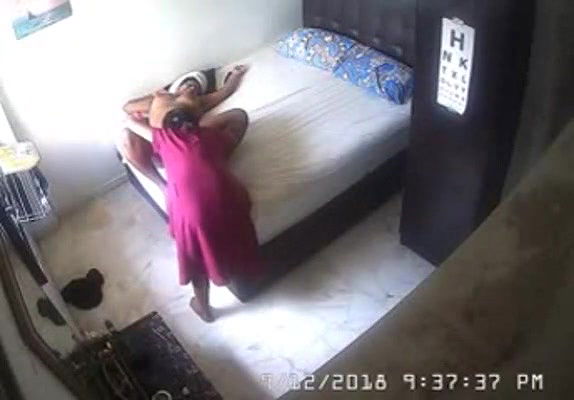 College Girls Having Fun in Hostel CCTV Cam Record