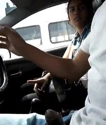 Driver Showing his Big Dick to hot Grl