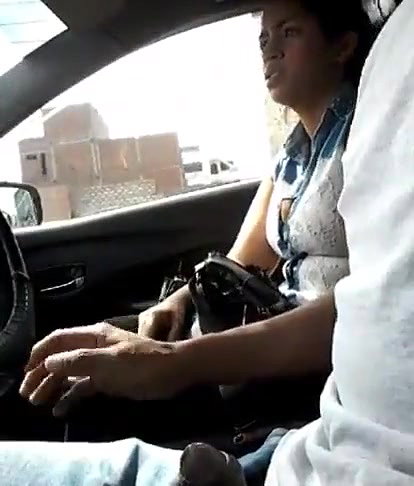 Driver Showing his Big Dick to hot Grl