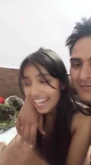 Young lover in hotel