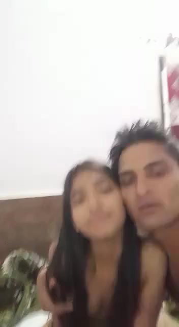 Young lover in hotel
