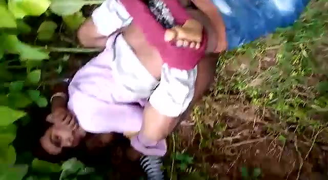 2 Boys Fuck Village Girl Outdoor with Audio